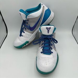 Nike Zoom Kobe 4 Protro Draft Day Size 12 AV6339 100 Blue White Purple Hornets